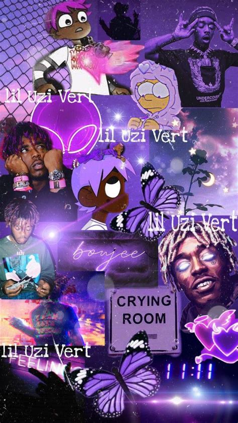 Lil Uzi Vert Purple Wallpapers Top Free Lil Uzi Vert Purple