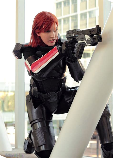 female commander shepard from mass effect 3 daily cosplay mass effect cosplay cosplay