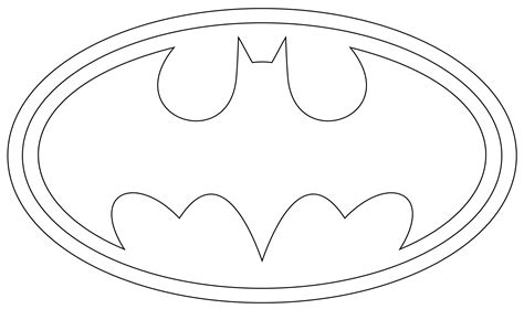 20 Ideas For Batman Logo Printable Coloring Pages Best Collections