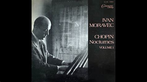 Ivan Moravec Plays Chopin Nocturnes Connoisseur Society Records 1966