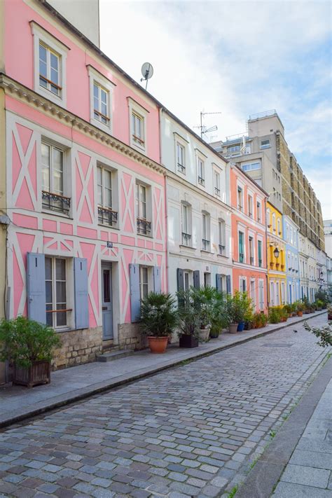 Rue Crémieux The Most Colorful Street In Paris