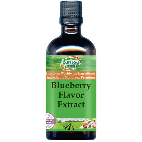 Blueberry Flavor Extract 8 Oz Zin 527239