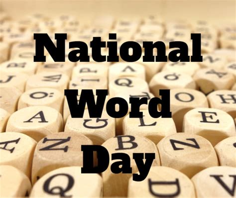 National Word Of The Day