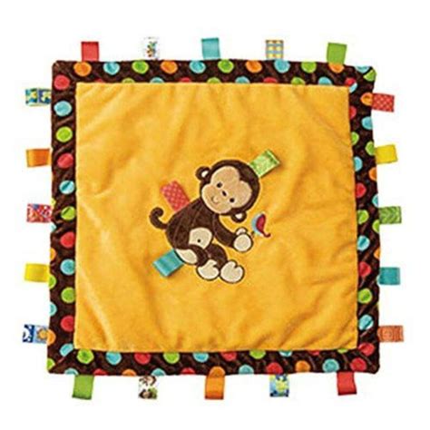 Custom Embroidered Personalized Character Taggies™ Blanket Etsy