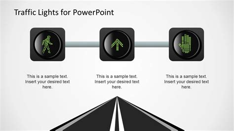Traffic Lights Powerpoint Template Slidemodel