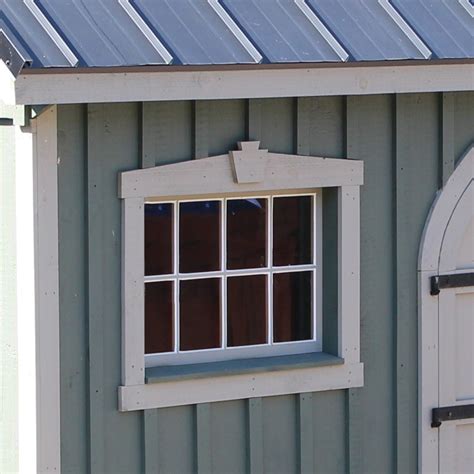 Window Options For Your New Shed Lapp Structures Llc