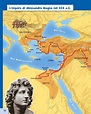 L'impero di Alessandro Magno nel 324 a.C.
