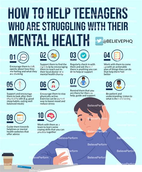 how to help teenagers who are struggling with their mental health believeperform the uk s