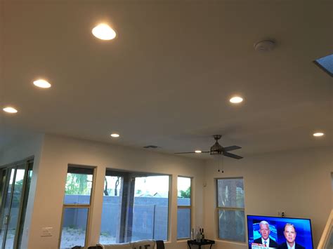 Installed Some New 6 Inch Led Recessed Lighting In The Living Room