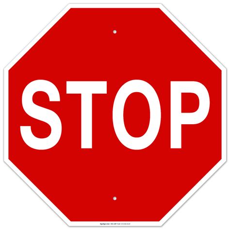 Stop Sign Street Stop Sign