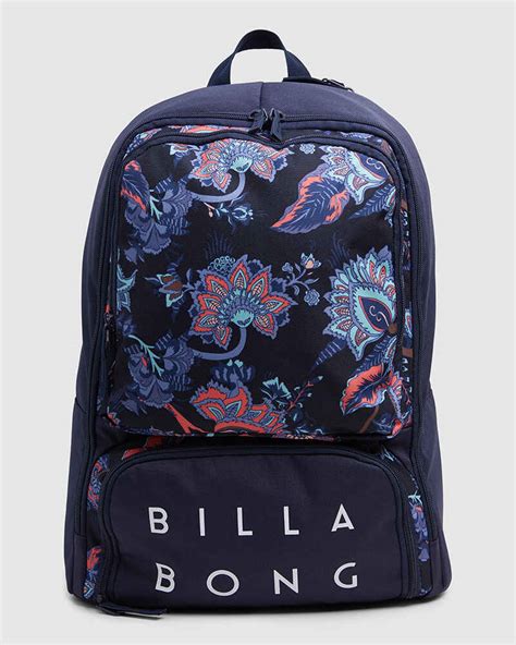 billabong girls gypsy backpack navy womens accessories sequence surf shop billabong