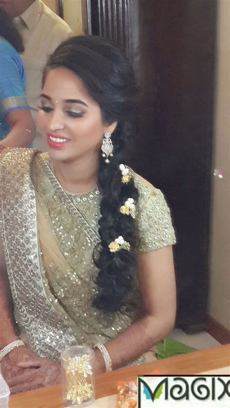 Pin By Mallika Manyam On Magix Bridal Makeovers Bridal Fashion Makeover
