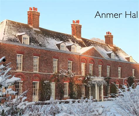 Gorgeous Anmar In The Winter ️ ️ Royal Property Anmer Hall English