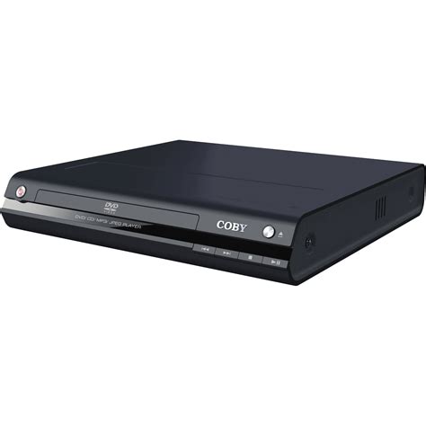 Coby Dvd233 Compact Dvd Player Black Dvd233blk Bandh Photo Video
