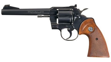 Colt Officers Model Match Double Action Revolver Rock Island Auction