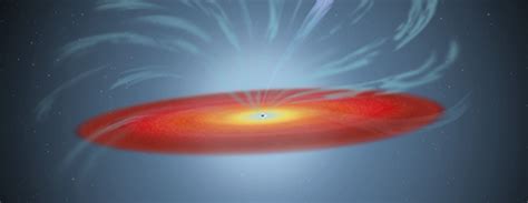 Swiftly Moving Gas Streamer Eclipses Supermassive Black Hole Hubblesite