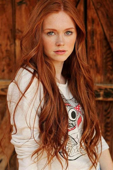 Natural Red Hair Long Red Hair Girls With Red Hair Red Hair With