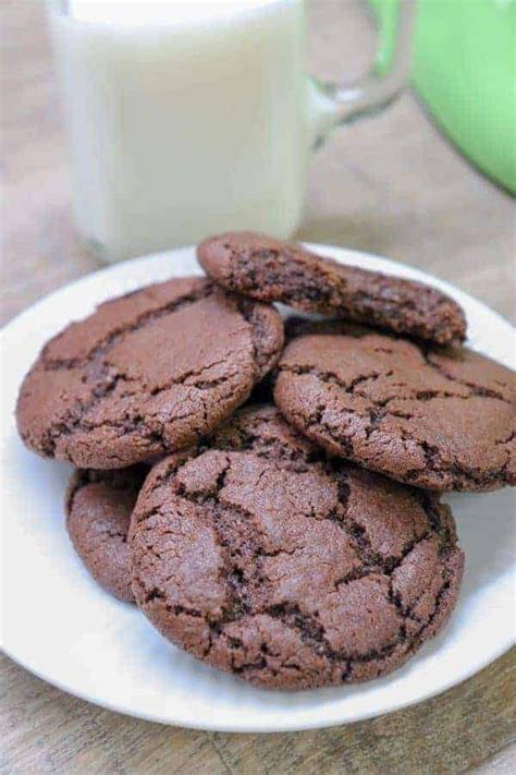 Chewy Chocolate Cookie Recipe Recipe Chewy Chocolate Cookies