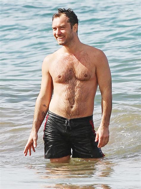 Sexy Shirtless Stars Jude Law Male Celebrities And Celebrity