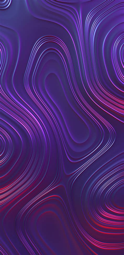 Unique Purple Pattern For Background Of Samsung Galaxy S9