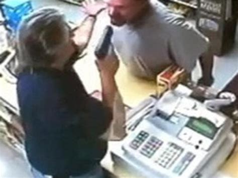 Video Jon Alexander Mo Liquor Store Clerk Pulls Gun On Would Be Robber Cbs News