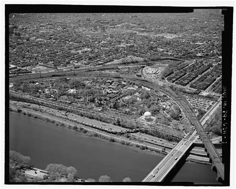 Aerial View Looking Southwest Philadelphia Zoological Gardens 3400