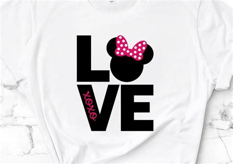 Minnie Mouse Love Svg Image Best Free Svg Files For C