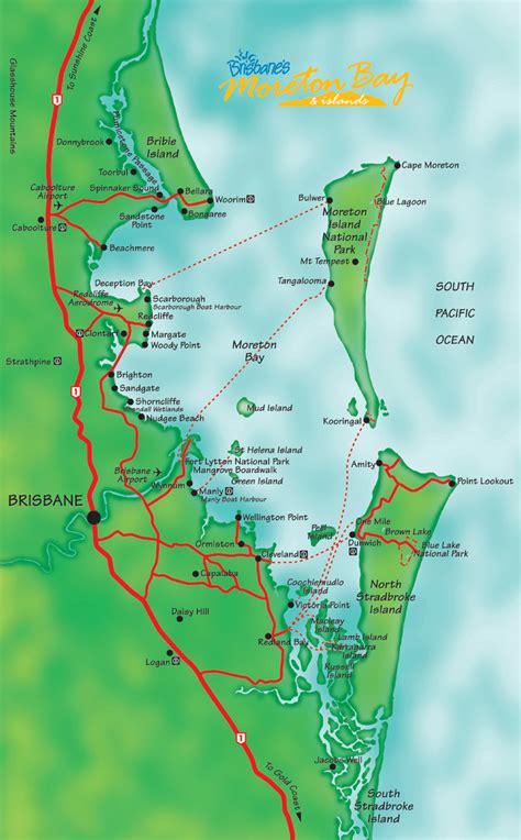 √ National Parks Qld Map