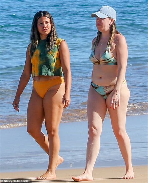 Gina Rodriguez Flaunts Her Curves In A Bikiniafter Revealing Battle