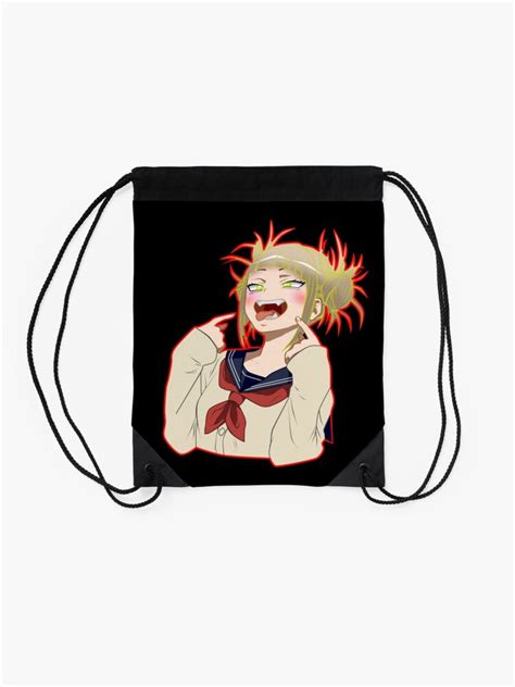 Himiko Toga Drawstring Bag By Laikachi Redbubble