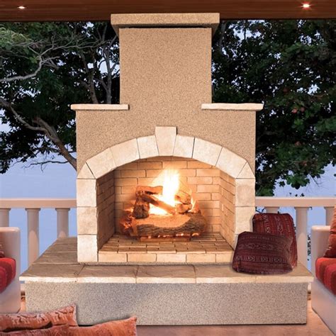 Calflame Propane Gas Outdoor Fireplace And Reviews Wayfair