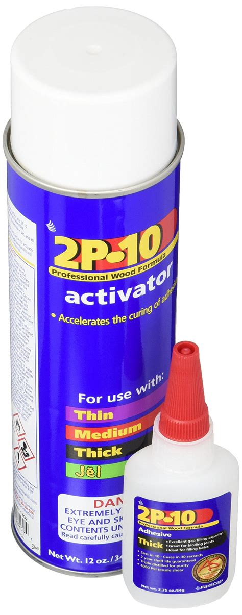 Fastcap 2p 10 Super Glue Adhesive 225 Ounce Thick And 12 Ounce