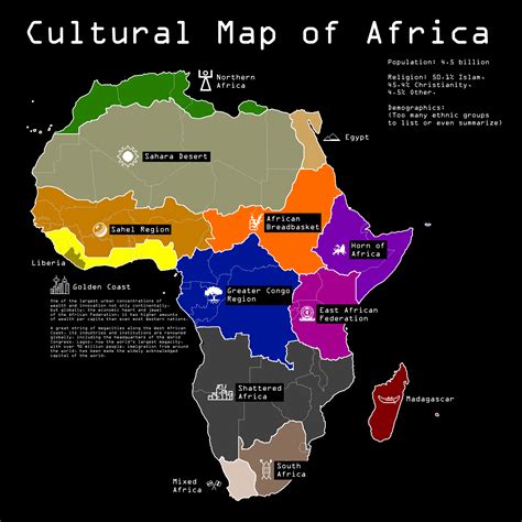 Cultural Map Of Africa Rchildrenofdusk