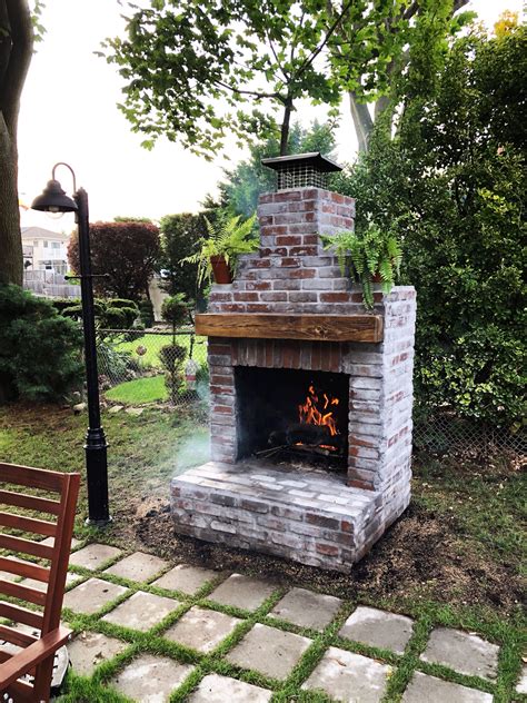 Simple Diy Outdoor Fireplace Fireplace Guide By Chris