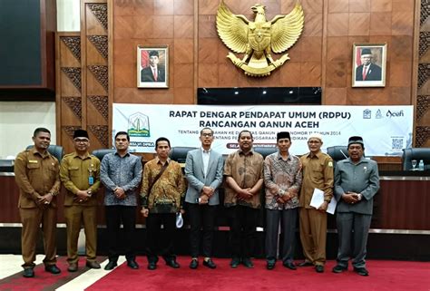 Kepala Disdik Dayah Aceh Besar Ikuti Rdpu Bedah Qanun Tentang