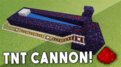 How To Build A Tnt Cannon Minecraft