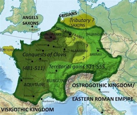 The Rise Of The Frankish Kingdom And The Merovingian Dynasty European