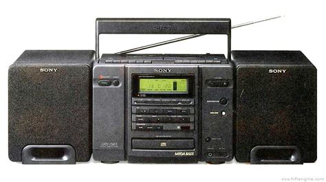 Sony Cfd 758 Stereo Cd Radio Cassette Recorder Manual Hifi Engine