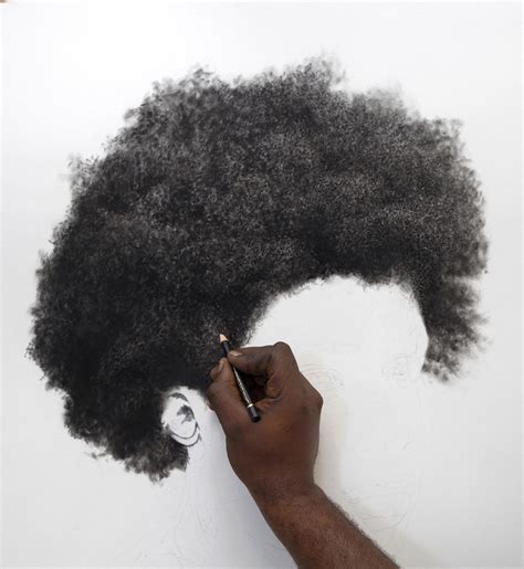Drawing Black Hair With Pencil Rdrawing