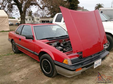 Find great deals on ebay for 1983 honda prelude. RARE 1983 Honda Prelude - Dual Carbs - New Red Paint ...