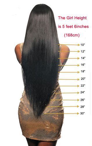 Inches Of Hair Chart