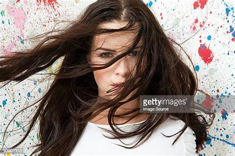 Hair Blowing Over Face Photos Et Images De Collection Getty Images
