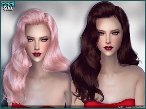 Anto Omen Hair By Alesso At Tsr Sims 4 Updates