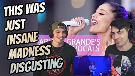 Ariana Grande Best Live Vocals Reaction Youtube