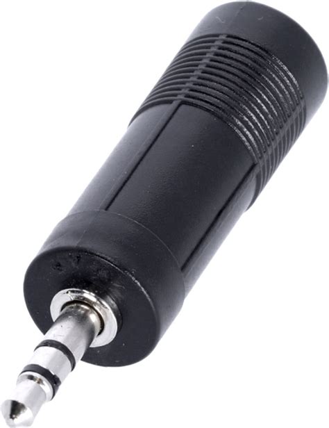 Adam Hall Connectors 4 Star A Jf3 Mm3 Adapter 63 Mm Jack Stereo