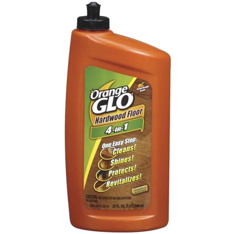 Orange Glo 32 Oz 4 In 1 Hardwood Floor Cleaner And Polish 10533 The