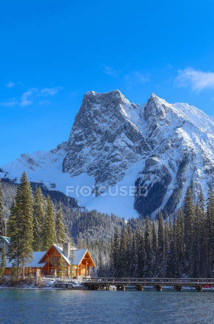 Restaurant Cabin At Emerald Lake In Yoho National Park British