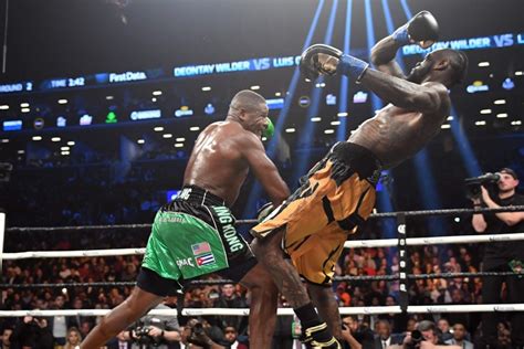 Deontay Wilder Survives Tough Test To Seal 10th Round Knockout Win Over