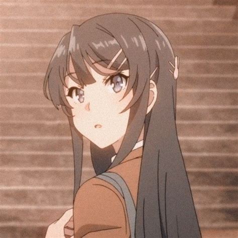 Mai Sakurajima Icon 🌸 Aesthetic Anime Anime Mai Sakurajima