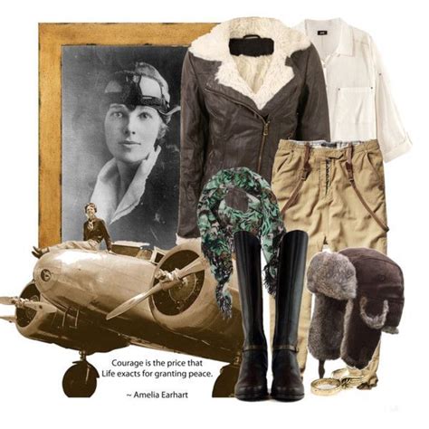 Diy Halloween Costume Amelia Earhart By Pezywvu On Polyvore Youd